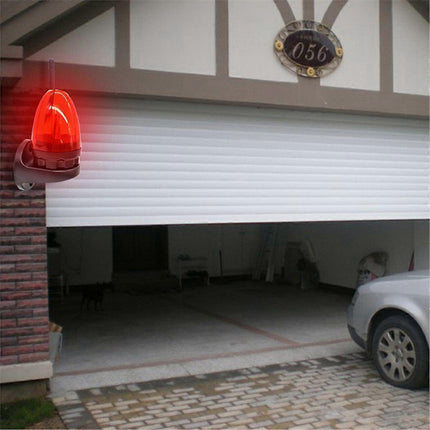 Outdoor LED Strobe Alarm Light 12V-265V, Wall Mount Emergency Warning Lamp.