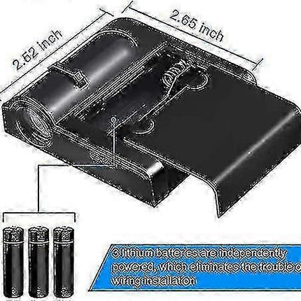 Wireless Car Door LED Logo Projector Lights 2PCS, Universal Courtesy Door Lamp.
