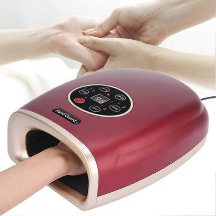 Electric Hand & Wrist Massager with Heat and Vibration Function.