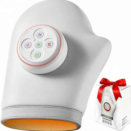 Hand Massager with Heat & Compression, Finger & Palm Massage Gift.