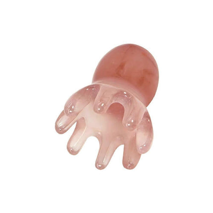 Resin Octopus-Style Scalp Guasha Massage Comb, Meridian Scraping Acupuncture SPA Tool.
