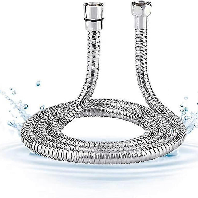 200cm Stainless Steel Shower Hose, Metal Universal Replacement Shower Hose.