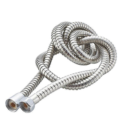 Stainless Steel Replacement Shower Hose, Double Buckle 200cm Shower Tube.