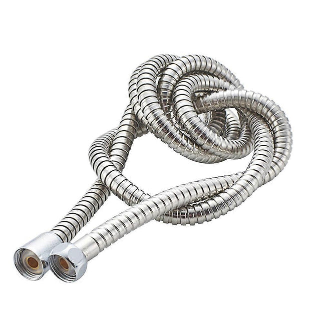 Stainless Steel Replacement Shower Hose, Double Buckle 200cm Shower Tube.