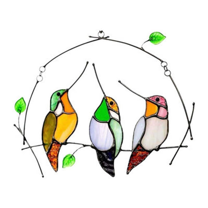 Pendant Multifunctional Attractive Acrylic Miniature Fake Bird Ornament for Home.