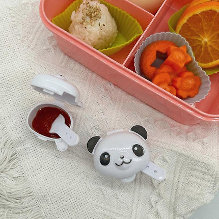 2pcs Mini Spice Bottles Salad Dressing Ketchup Jars Small Reusable Set.