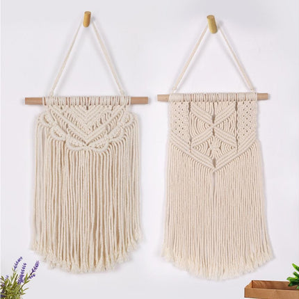 Boho Handwoven Wall Hanging Tassel Tapestry Craft Wedding Home Dorm Room Decor-6#.