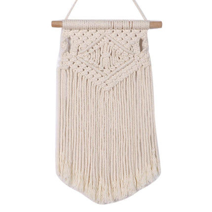 Boho Handwoven Wall Hanging Tassel Tapestry Craft Wedding Home Dorm Room Decor-6#.