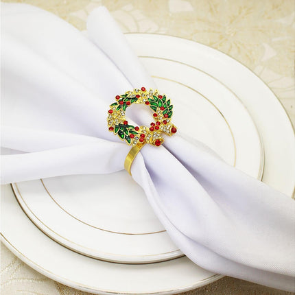 Napkin Buckles Set-Multicolor.