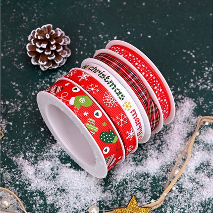Christmas Ribbon for Gifts-Multicolor.