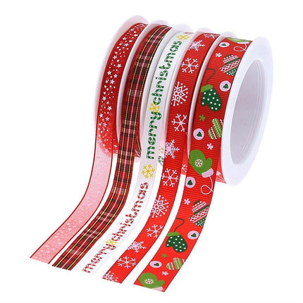 Christmas Ribbon for Gifts-Multicolor.