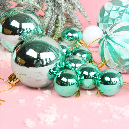 Xmas Balls Round Shape-Green.