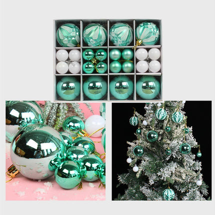 Xmas Balls Round Shape-Green.
