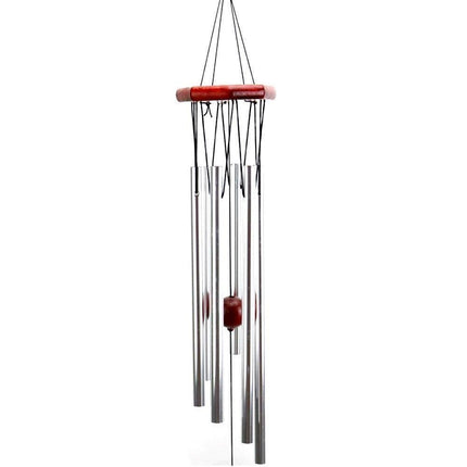 Wood Metal Retro Wind Chime Outdoor Garden Porch Balcony Home Decor Ornament-Random Style.