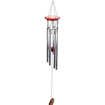 Wood Metal Retro Wind Chime Outdoor Garden Porch Balcony Home Decor Ornament-Random Style.