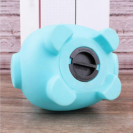 Christmas Cartoon Pig Shaped Money Saving Box Bank Coins Storage Case Home Decor-Yellow L.