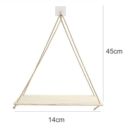 Home Plant Bonsai Photos Frame Wood Window Wall Hanging Shelves Storage Rack- S.