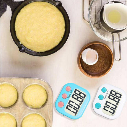 12 Pack Digital Kitchen Timer Strong grip Electronic Countdown Timer Small Loud Alarm.