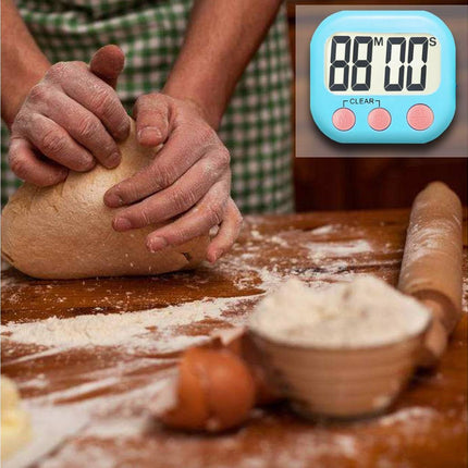12 Pack Digital Kitchen Timer Strong grip Electronic Countdown Timer Small Loud Alarm.