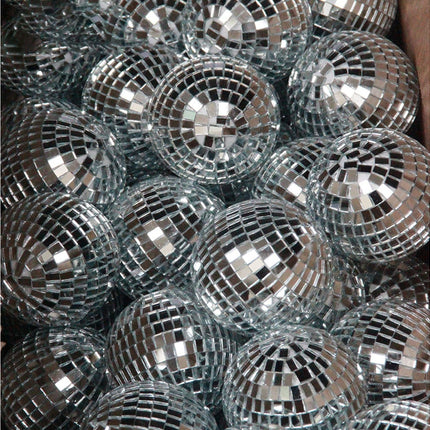 Silver Reflective Balls-Silver 10cm.