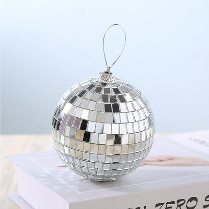 Silver Reflective Balls-Silver 10cm.
