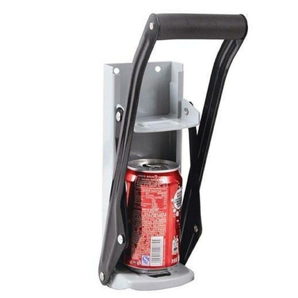 Aluminium Can Crusher - 16oz Beer Soda Smasher - Wall Mount Included Bottle Opener 2 Can Crushers.