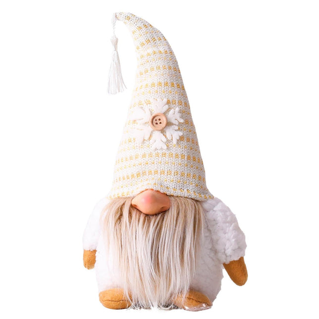 Rudolph Doll Big Nose Dwarf Pendant-Beige.