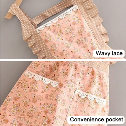Cooking Apron - Layered Bib - Women's Pocketed.