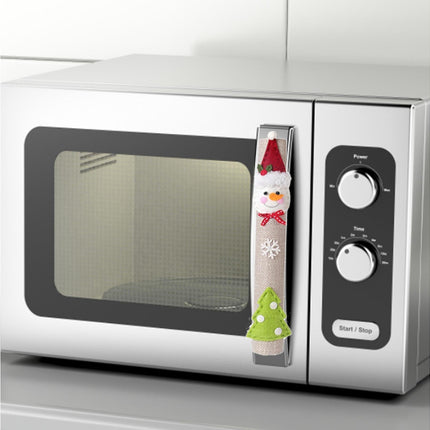3Pcs Xmas Fridge Handle Covers Protector.