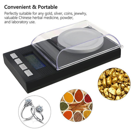 Digital Milligram Pocket Scales 0.001g x 50g,Electronic Weighing Scale.