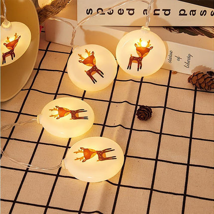 Creative Christmas Decoration Gifts Multiple Designs LED String Lights Pendant.