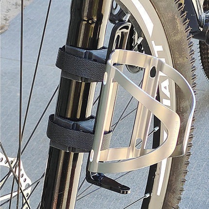 BIKERSAY Bike Water Bottle Holder Good Toughness Anti Fall Ultralight Opening Adjustable Bicycle Cup Holder for Riding.
