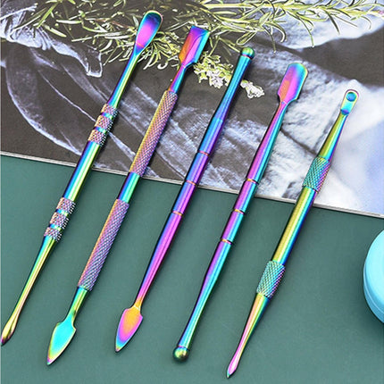 Nail Cuticle Remover High Resistant Portable Wax Oil Multicolor.