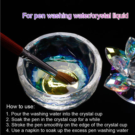 Nail Art Cup Acrylic Powder Liquid Manicure - Multicolor.