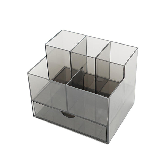 Makeup Organizer Drawer Type Large Capacity - Black.