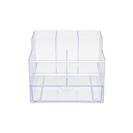 Makeup Organizer Drawer Type Large Capacity - Transparent.