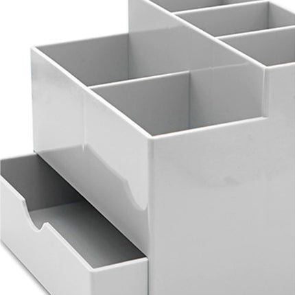 Makeup Organizer Drawer Type Large Capacity - Grey.