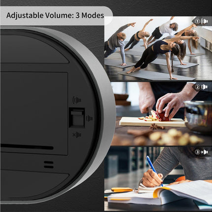 Kitchen Timer - Digital Countdown - Loud Alarm.