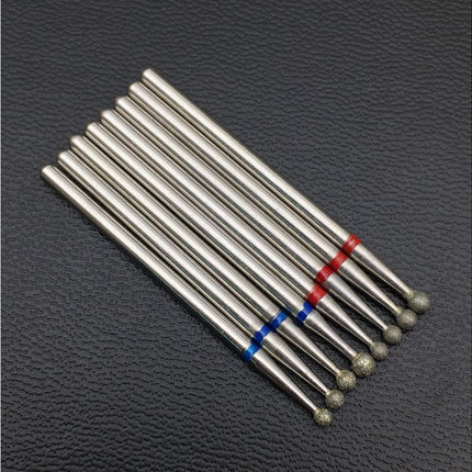 30Pcs Tungsten Steel Nail Drill Bits Manicure Pedicure Gel Polish Removal Tool-C.