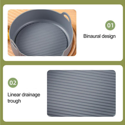 Liner Pad Silicone Basket Replacement - Grey.