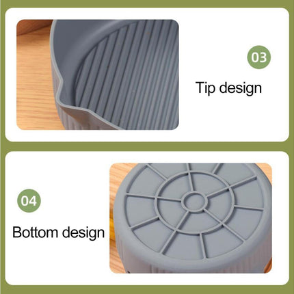 Liner Pad Silicone Basket Replacement - Grey.