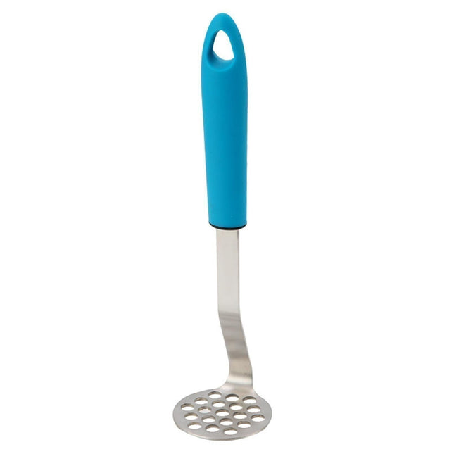 Vegetable Masher Stainless Steel - Blue.