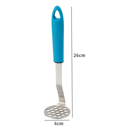 Vegetable Masher Stainless Steel - Blue.