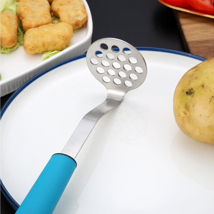 Vegetable Masher Stainless Steel - Blue.