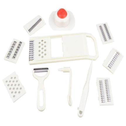 11Pcs Manual Vegetable Slicer Cutter Potato Peeler Onion Grater Kitchen Tool.