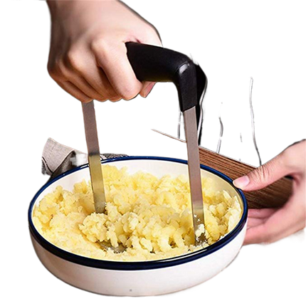 Stainless Steel Puree Potato Masher Kitchen Tool Vegetables Fruits Ricer Presser.