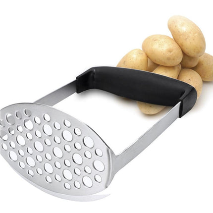 Stainless Steel Puree Potato Masher Kitchen Tool Vegetables Fruits Ricer Presser.