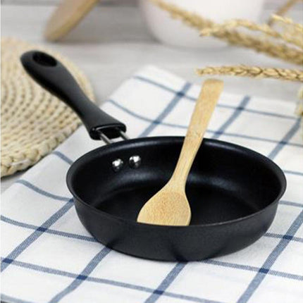 Non-stick Handle Iron Frying Cooking Pan Breakfast Egg Pancake Pot Cookware.