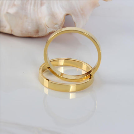 6Pcs Napkin Buckle Portable Easy to Clean Metal Buffet Table Setting Napkin Ring for Weddings-Golden.