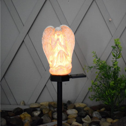 Solar Angel Stake Light Garden Decor - A.